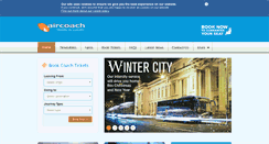 Desktop Screenshot of aircoach.ie